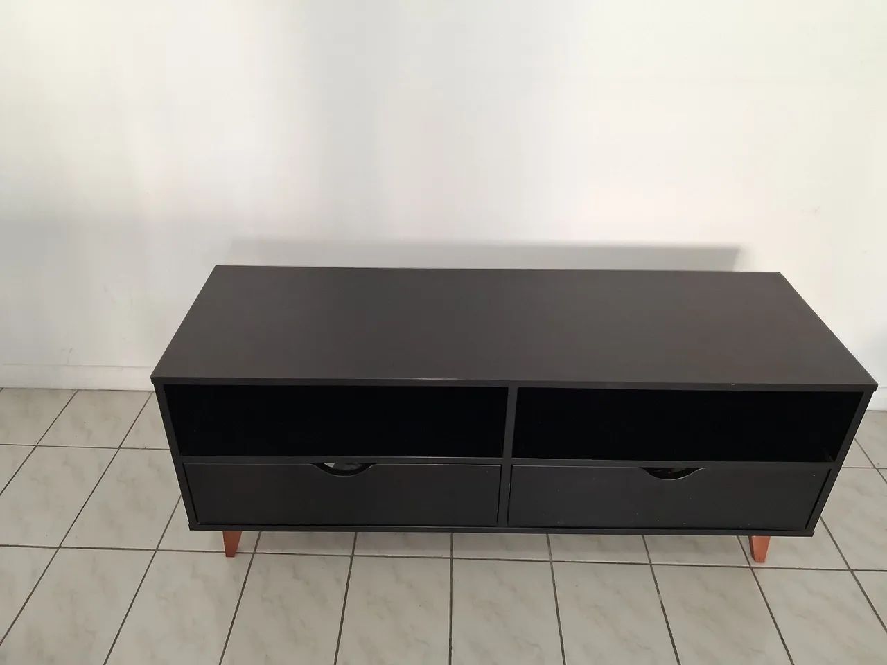 Rack Madeira com preto TokStok - Foto 5