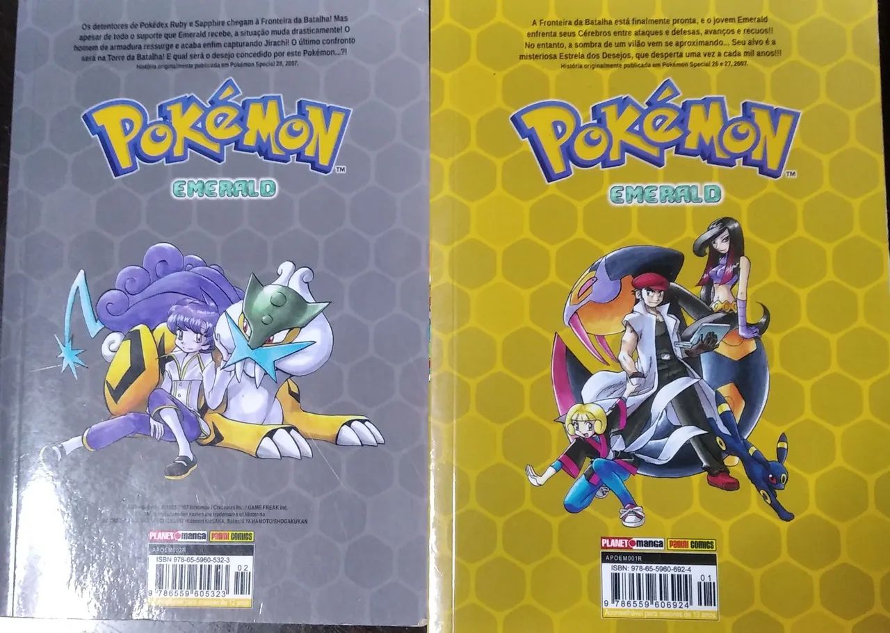 POKEMON EMERALD MANGA 1 E 2 - Foto 2