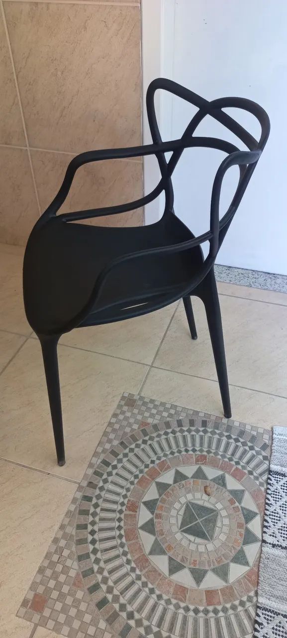 Cadeira preta  - Foto 2