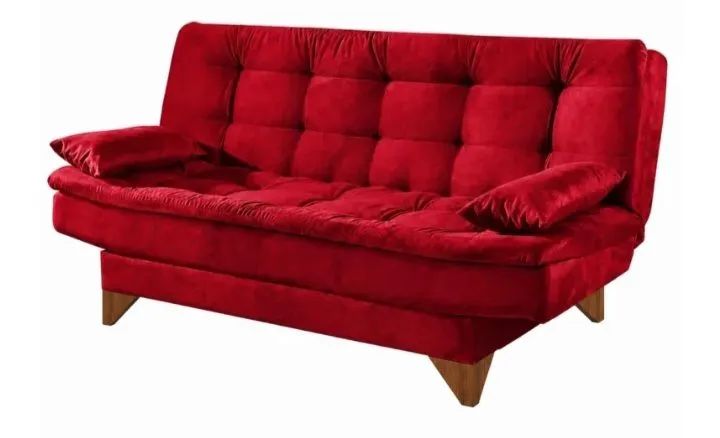 Sofá-cama de Luxo com Densidade 28 e FRETE GRÁTIS: TRAVA NA QUEIMA!!! - Foto 2