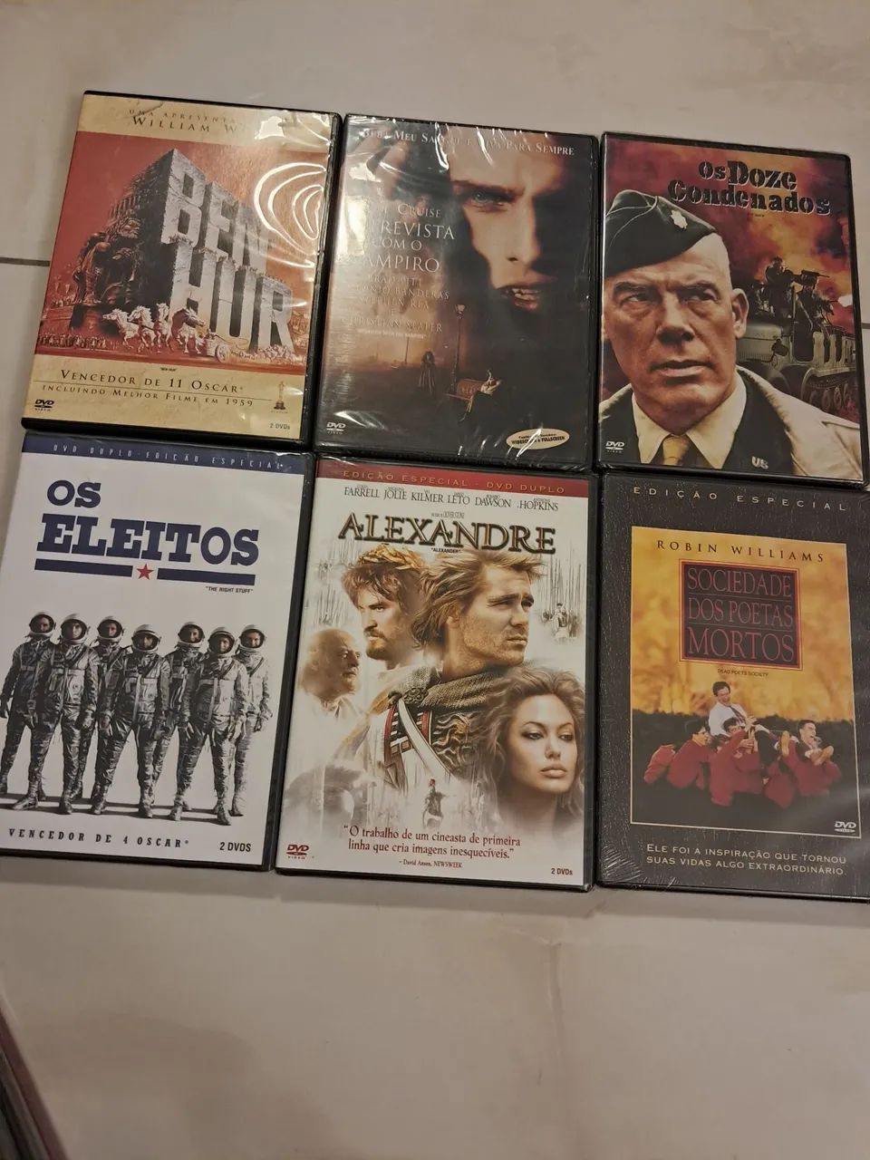 Pacote 12 DVDs com títulos diversos - Foto 2