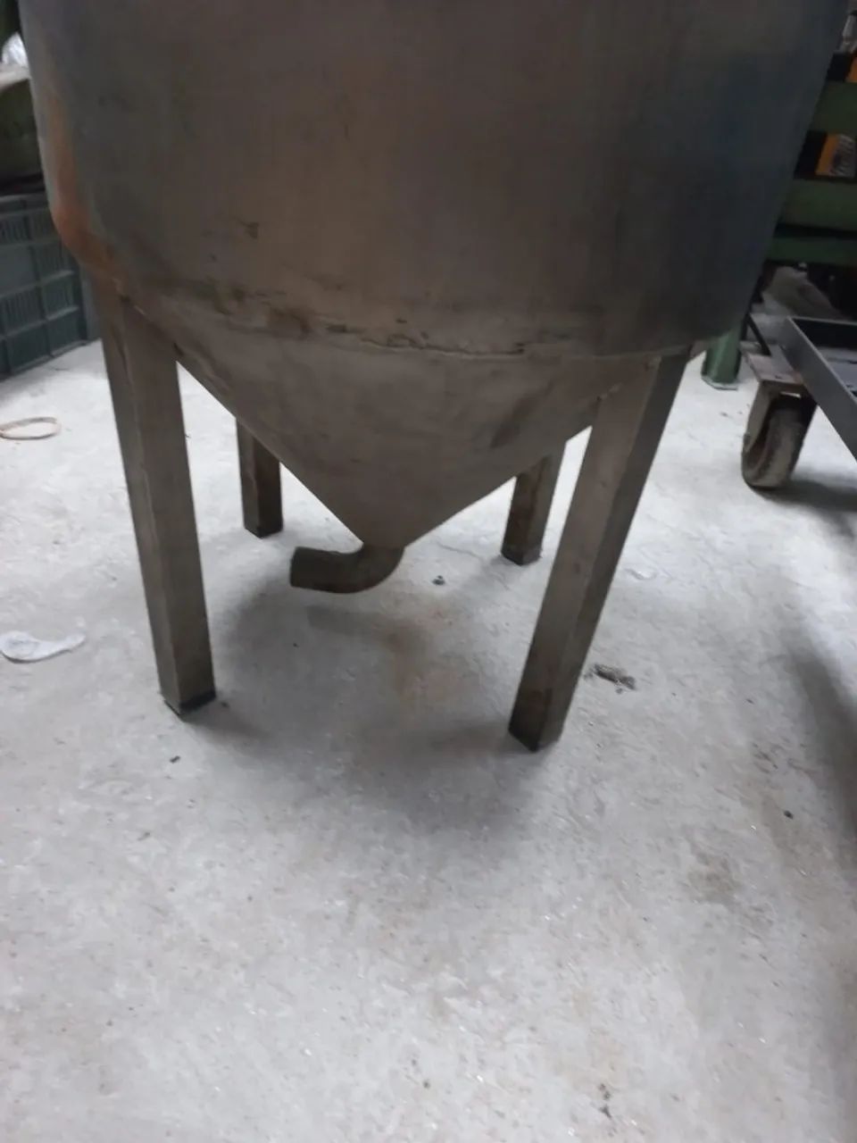 Funil Aço Inox 1000 Mm Altura X 600 Mm Diâmetro / -- 00215 - Foto 3