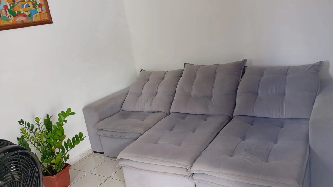 Sofá 04 lugares Retrátil - Foto 3