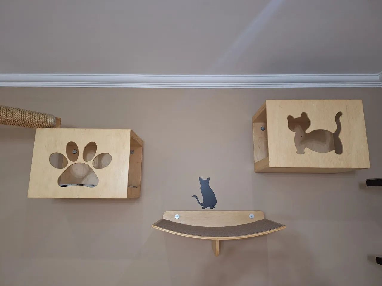 Conjunto Arranhadores e Nichos para gatos - Foto 3