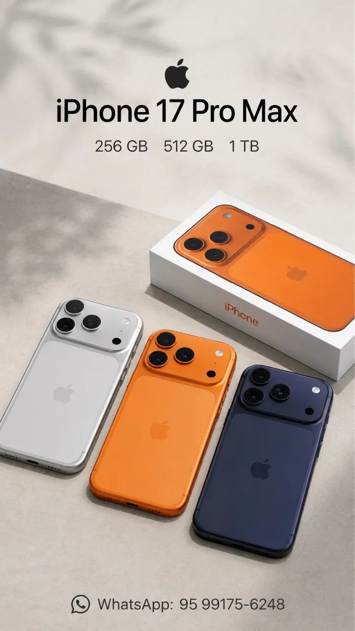 iPhone 17 Pro Max 256 GB, 512GB e 1TB - Foto 4