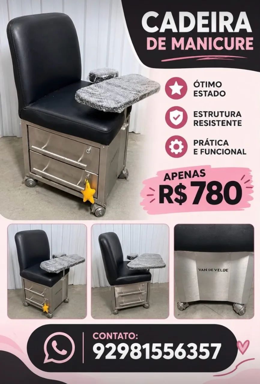 cadeira de manicure 