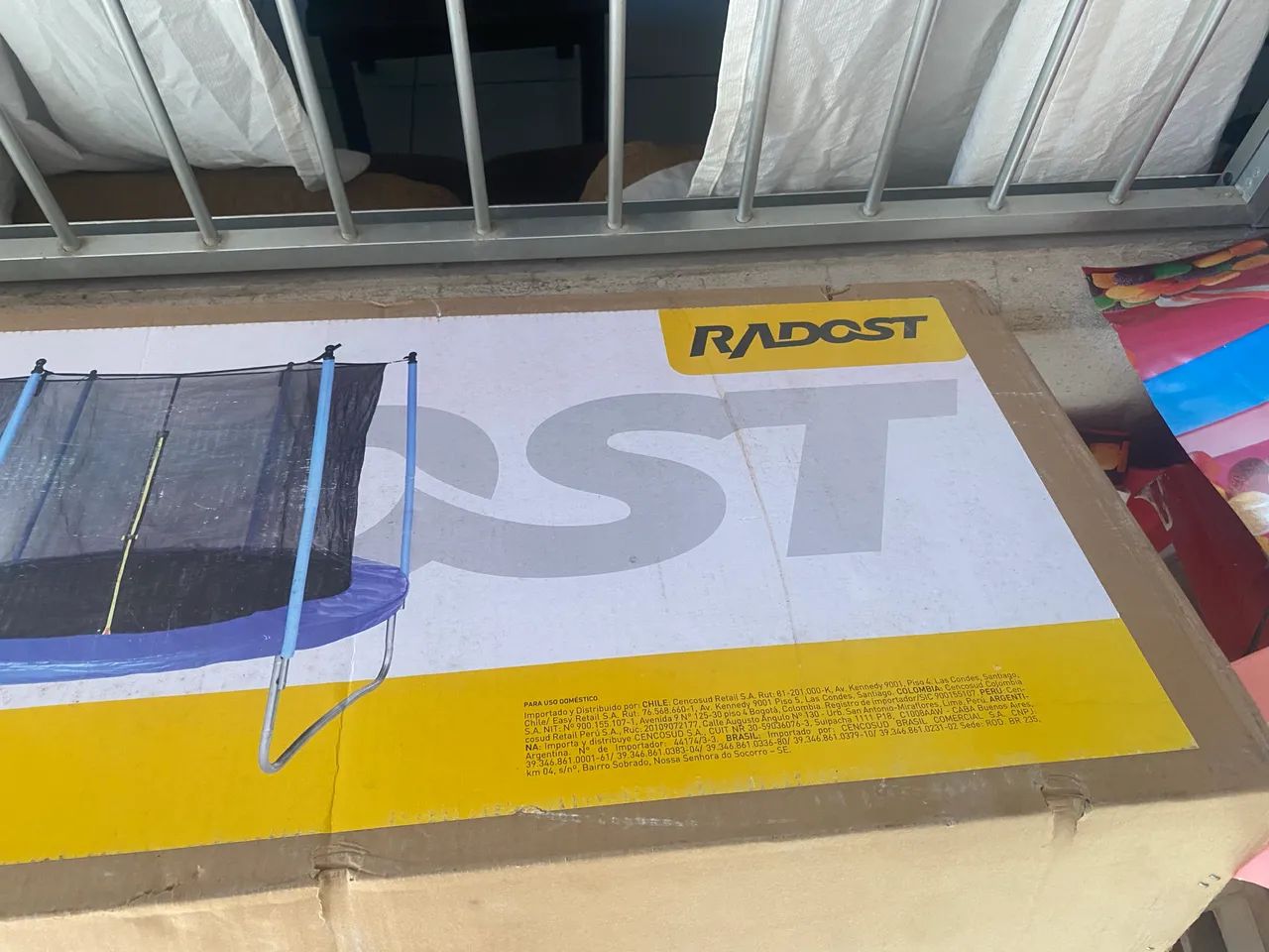 Cama elástica 2.44m R$800 nova - Foto 4