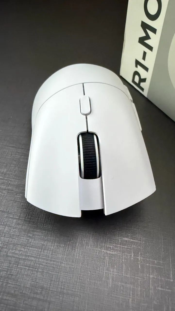Mouse Gamer Attack Shark R1 Wireless Branco - Tri-Mode - Foto 4