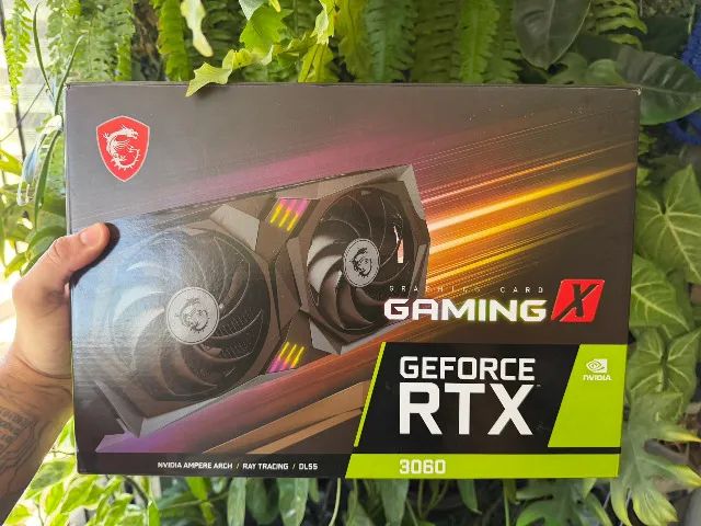RTX 3060 12GB MSI GAMING X - em estado de nova! | Envio OLX Pay