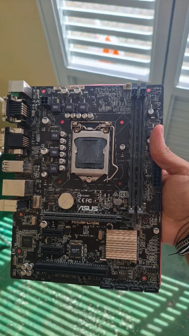 Placa mãe Asus h110m - Foto 4