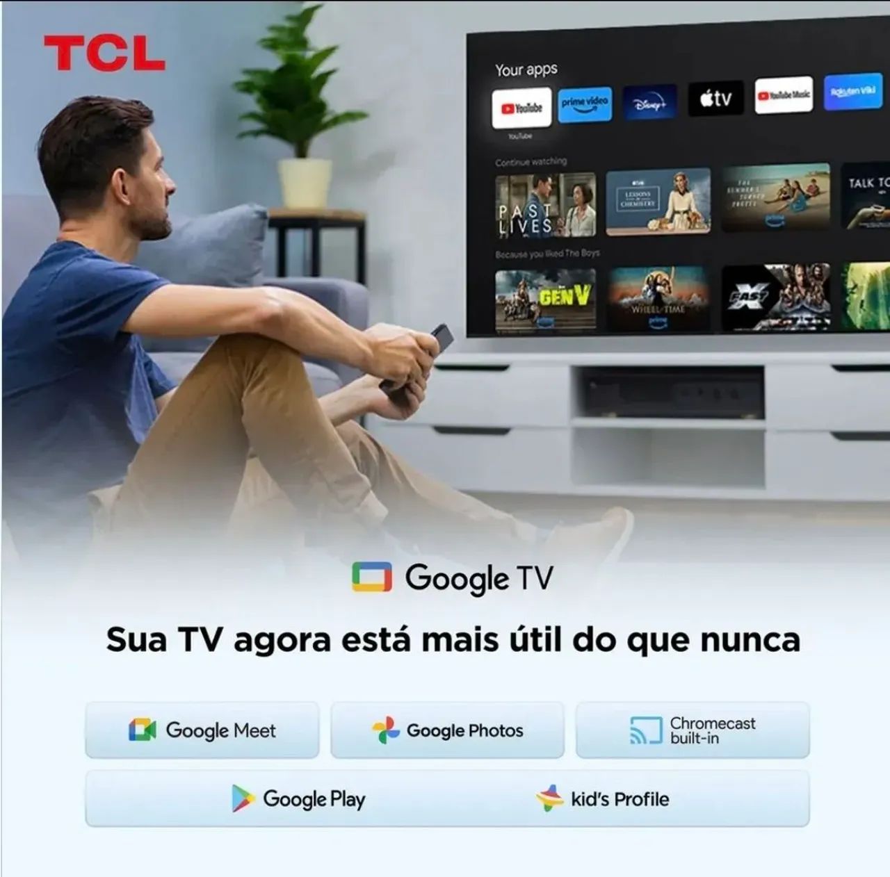 SMARTV TCL 43 POLEGADAS QLED FULL HD - Foto 3