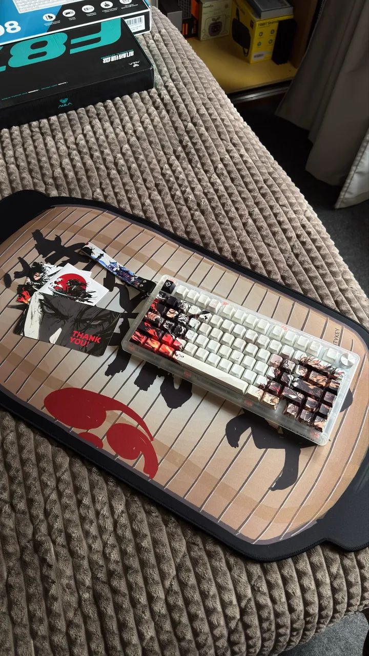 QWERTYKEY75 HE Striker - Teclado Magnético Hall Effect Rapid Trigger + Mousepad - Foto 3