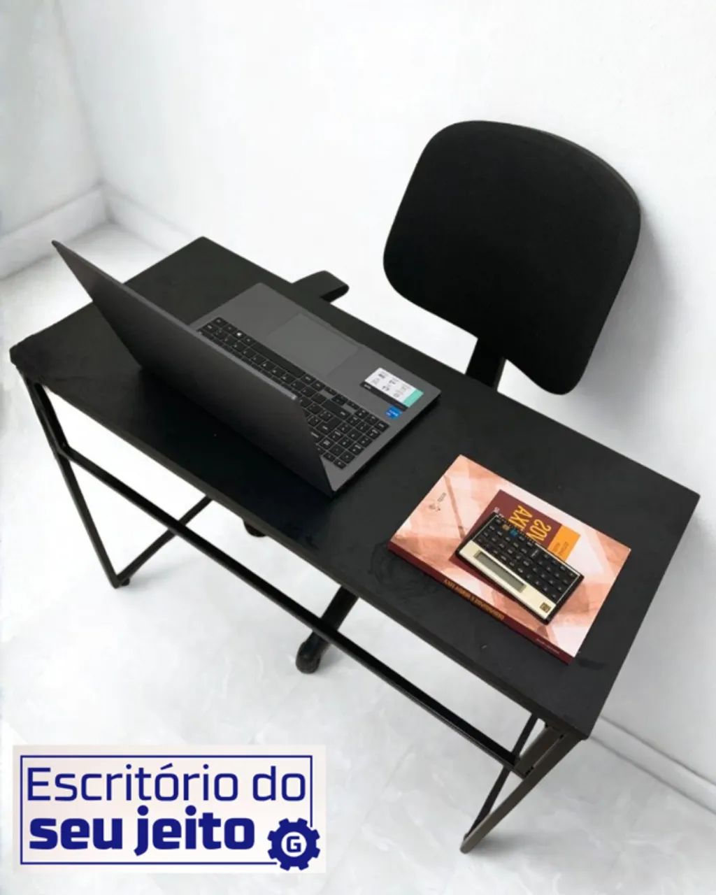 Mesa de Estudo Reforçada NOVA Escrivaninha Industrial Multiuso para Computador Notebook