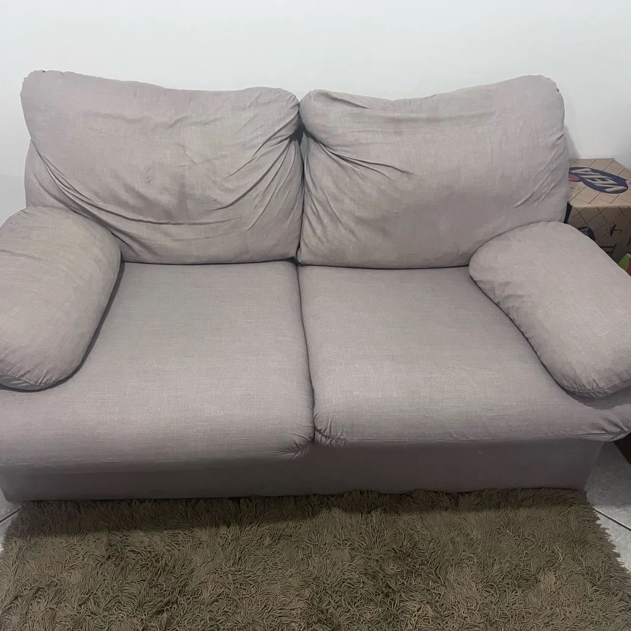 sofá cama usado ótimo para apto de aluguel 