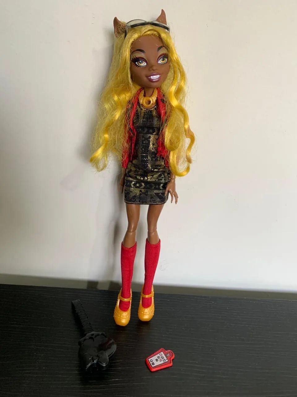 Boneca Monster High Clawdia Wolf Lights, Camera, Action!