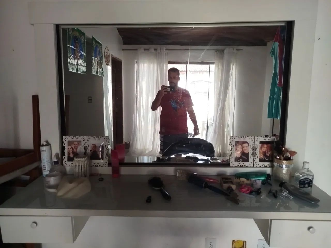 Bancada para cabeleireiro 