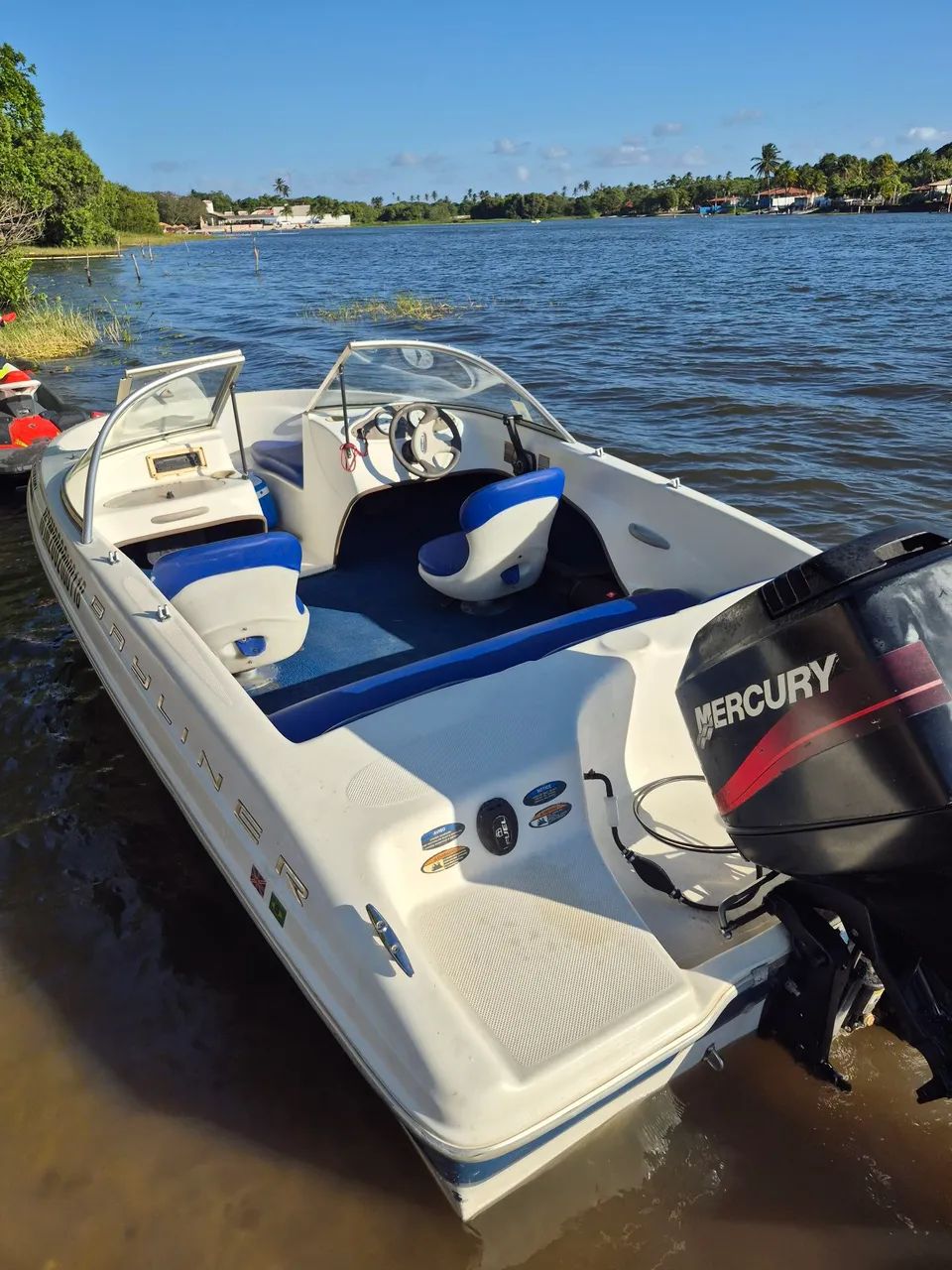 Lancha Bayliner 160 Recebo moto esportiva  - Foto 3