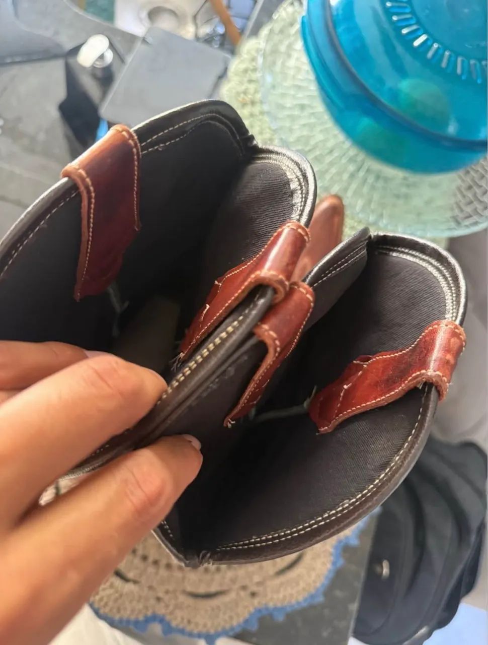 Bota Couro Legitimo usada 3 vezes  - Foto 4