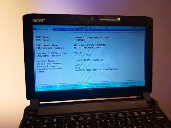 Laptop Acer Aspire One com Sistema Linux Leve - Foto 2