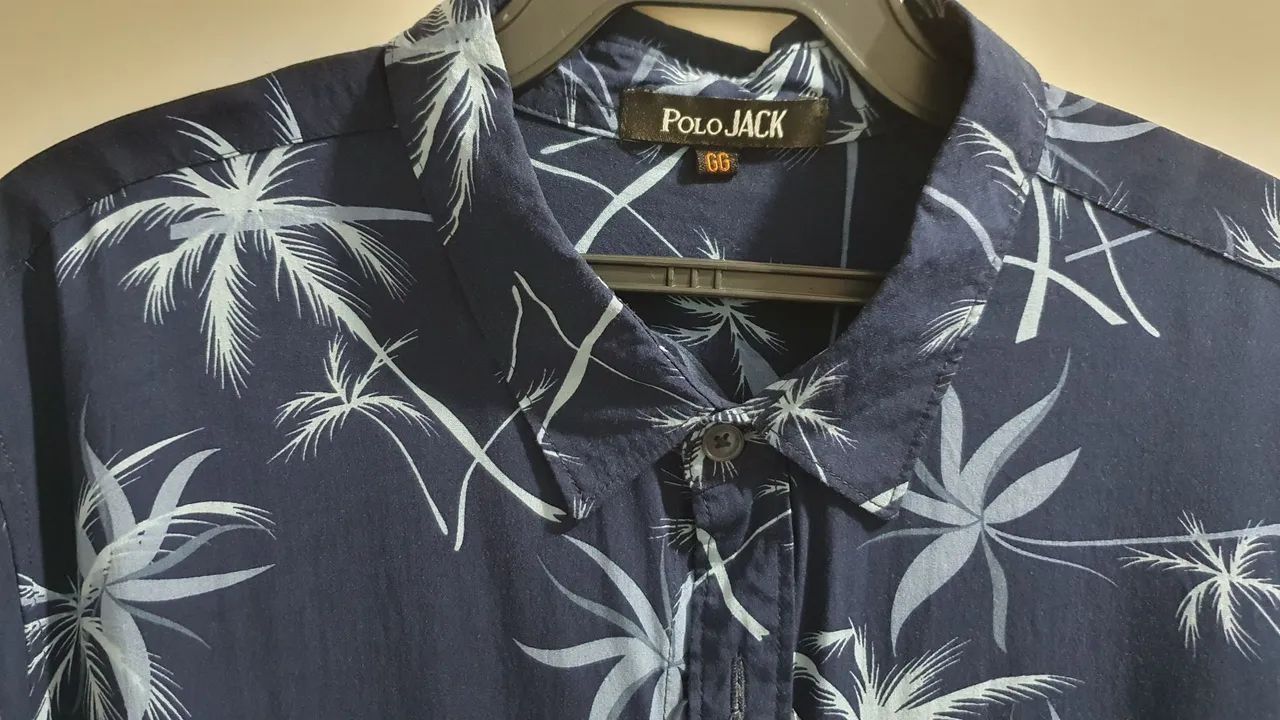 Camisa Manga Curta Masculina GG - Foto 5