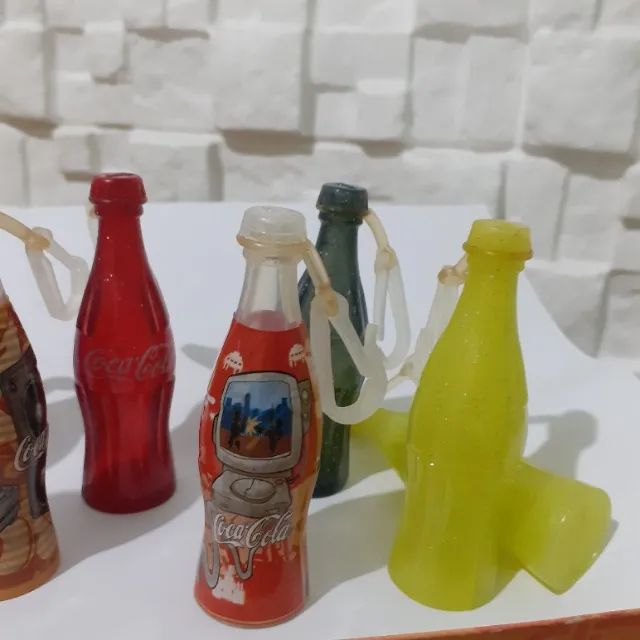 Lote Mini Garrafinhas Coca-Cola Colecionáveis (Anos 90/2000) - Foto 4