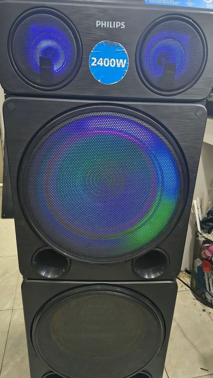 Caixa de som Philips 2.400W - Foto 4
