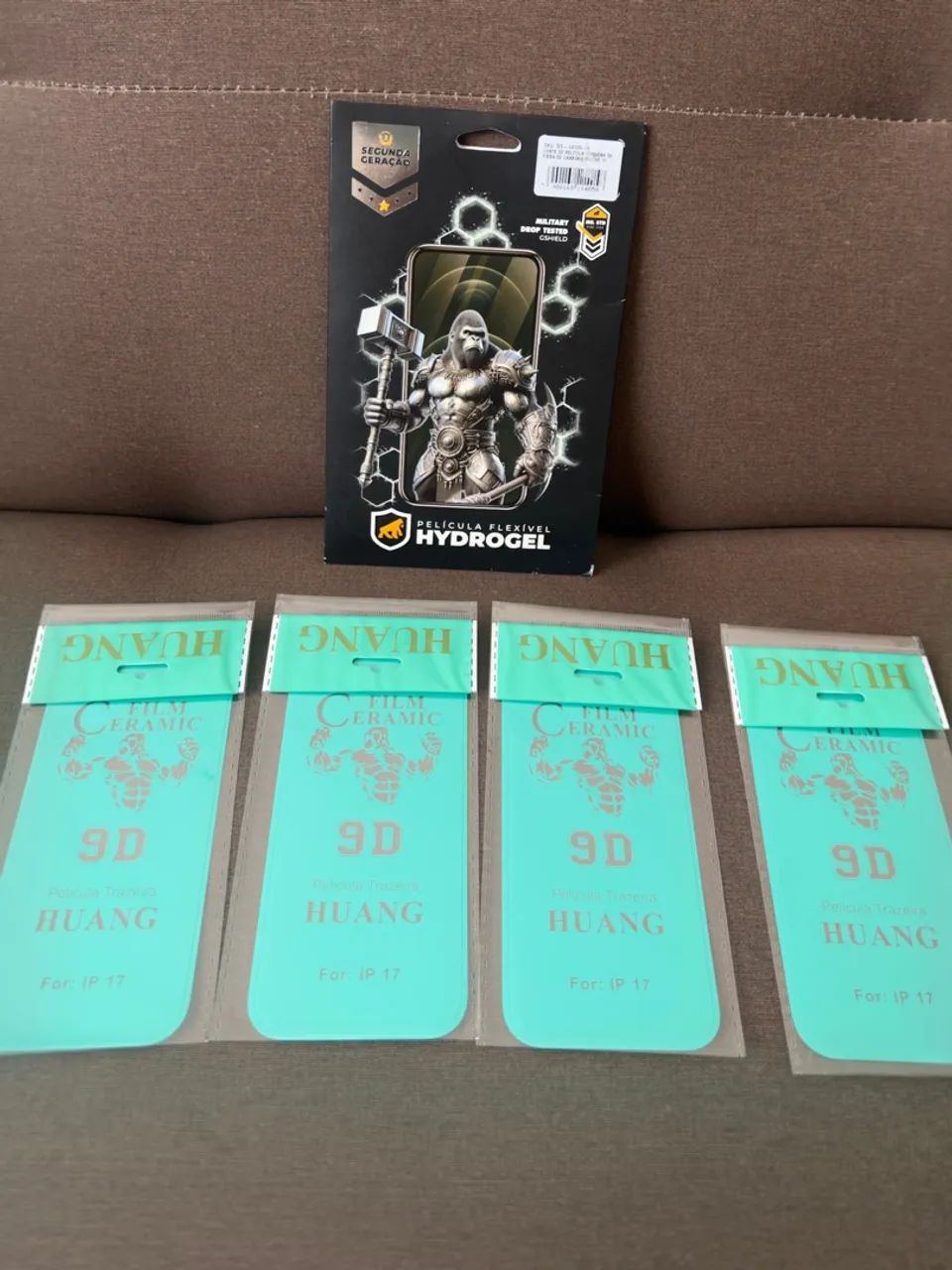 09 cases e 05 películas traseiras para IPhone 17  - Foto 3