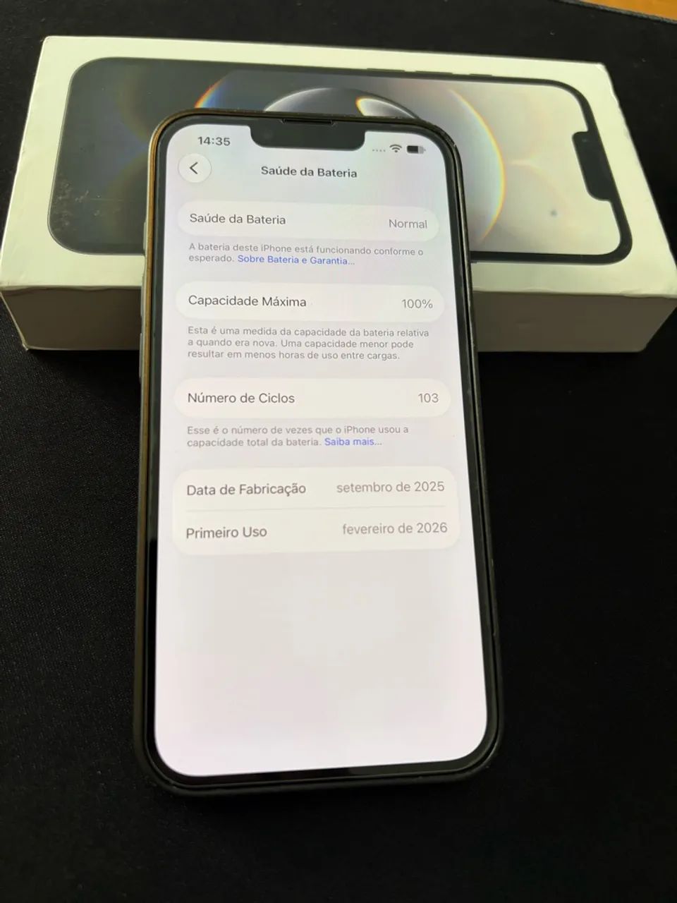 iPhone 16e 128GB - Bateria 100% - combleto  - Foto 3