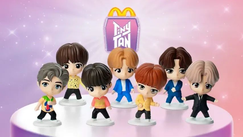COLEÇÃO TINY TAN BTS COMPLETA