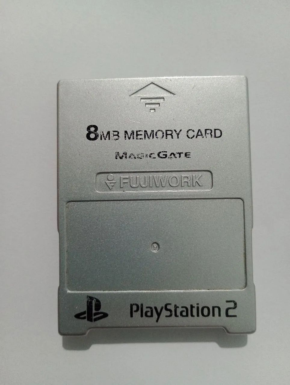 Memory Card PS2 Fujiwork Prata Original