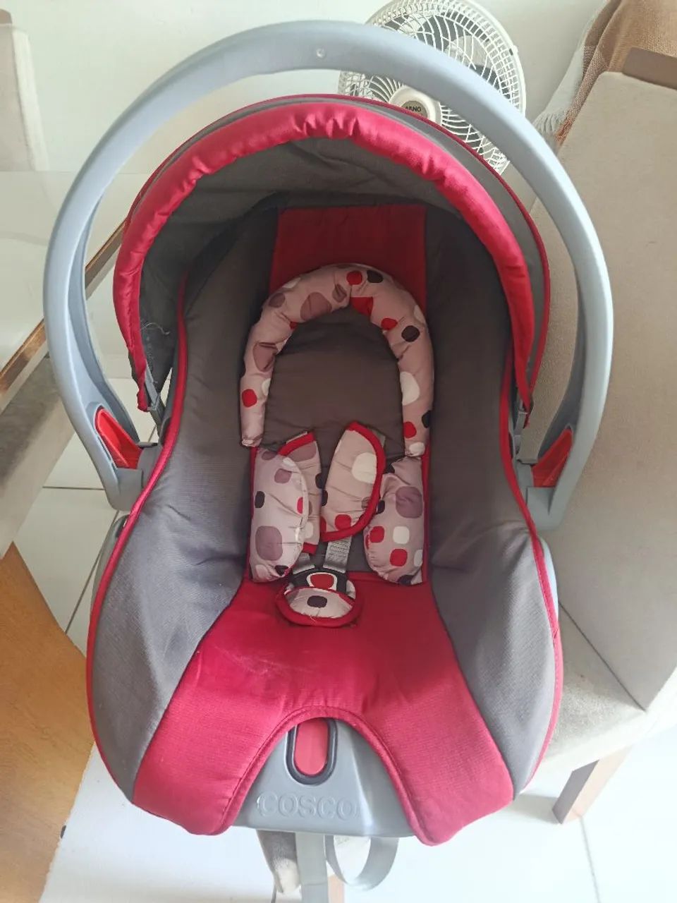 Carrinho de bebê + bebê conforto Cosco  - Foto 2