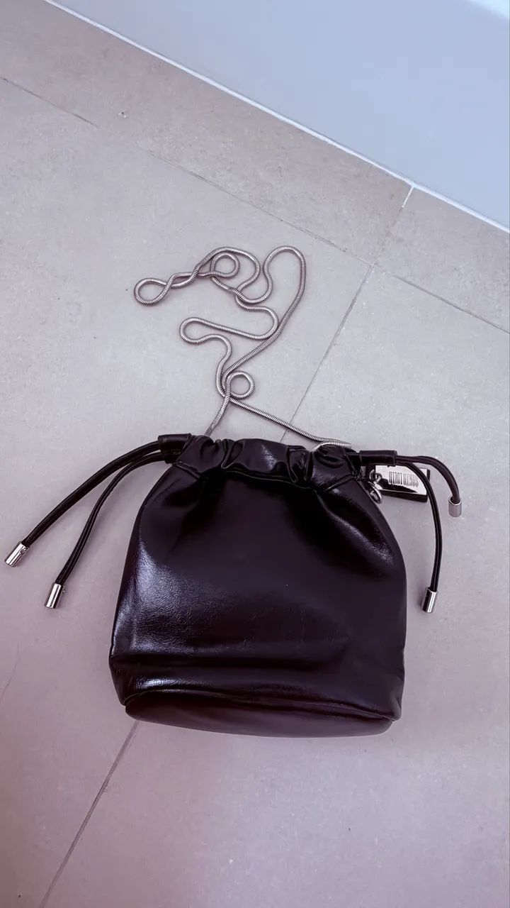 Bolsa preta saco Santa Lolla  - Foto 2