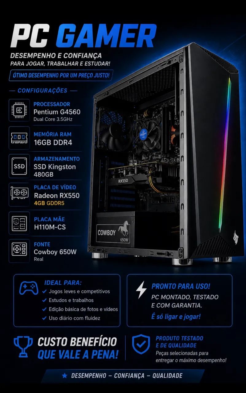 PC GAMER BARATO 
