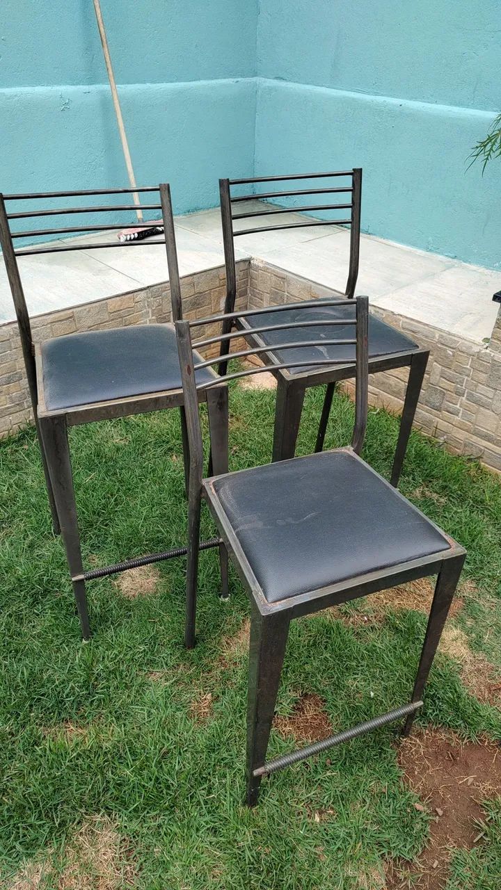 Banquetas de aço 