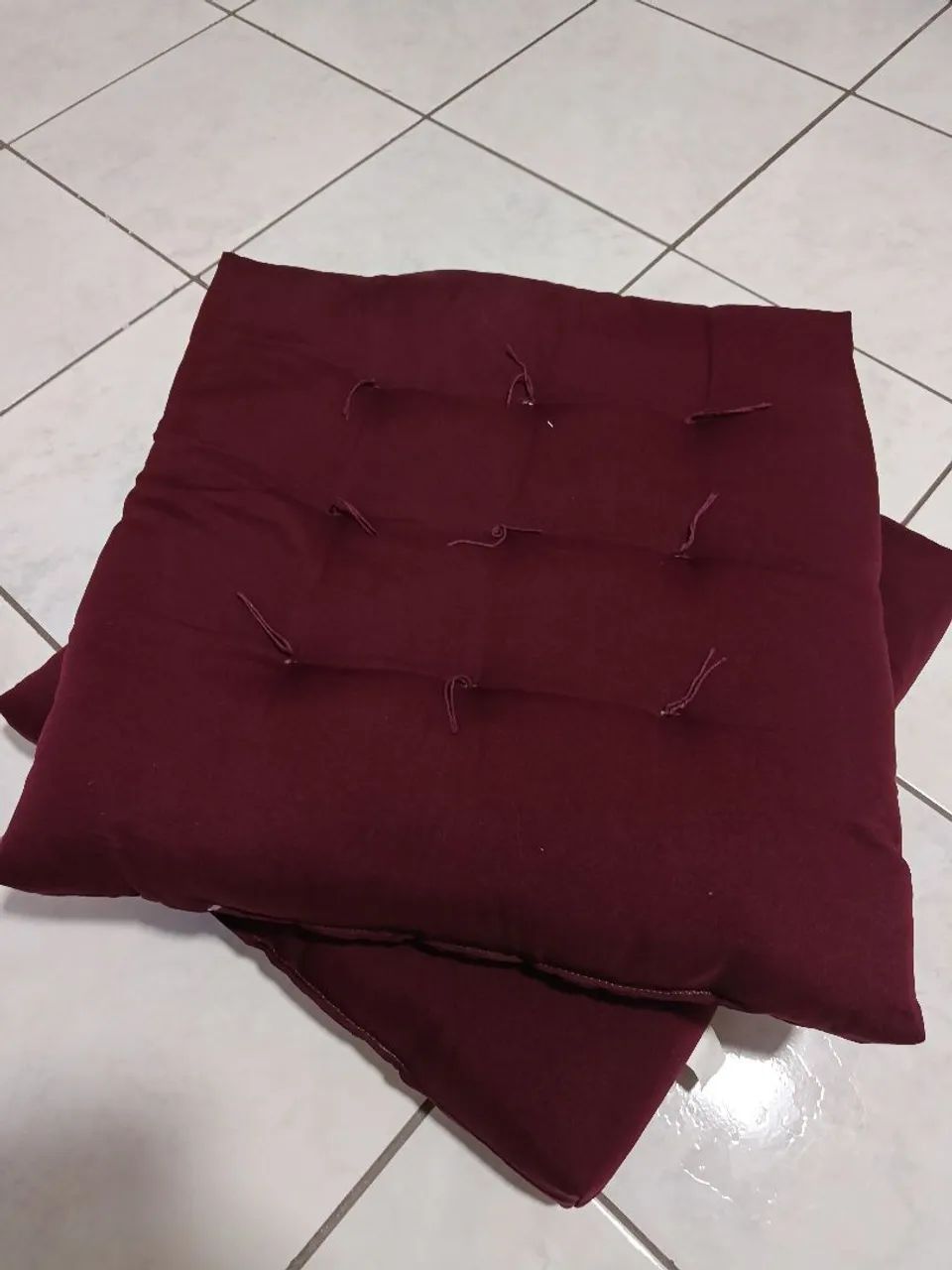 Jogo 2 almofadas futon 