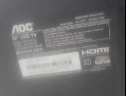 Troco 2 tvs(32 smart e 42led) + volta por um smart de 50 ou mais. - Foto 4