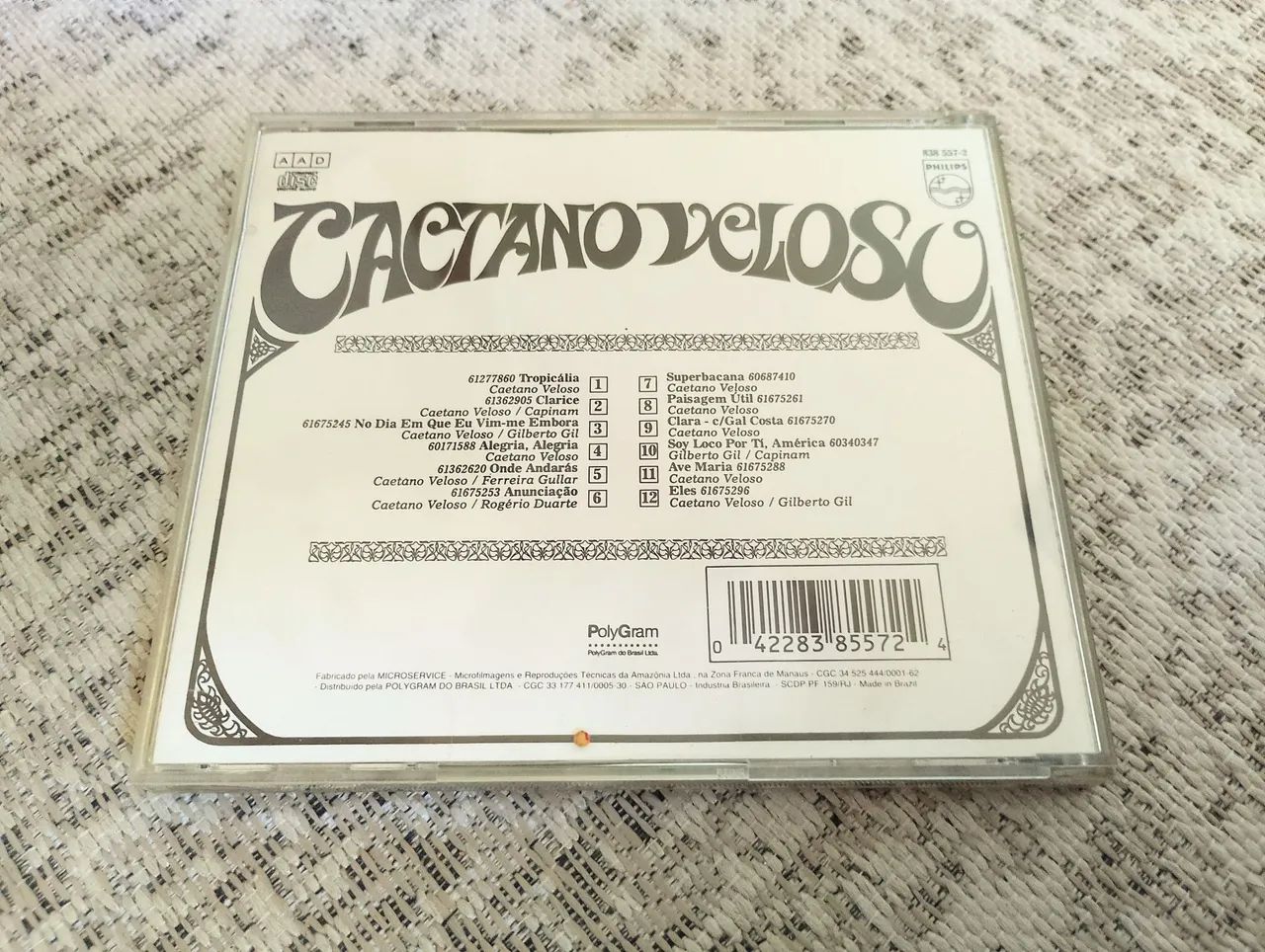 Cd Caetano Veloso - Tropicália 1/Excelente  - Foto 3