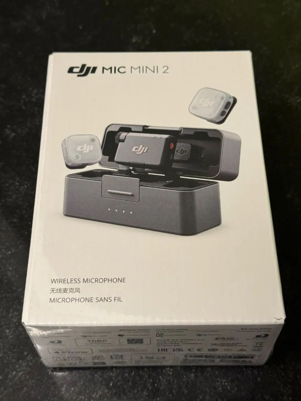 Dji Mic Mini 2 (2TX + 1RX + Charging Case) Novo, lacrado Dji Mic Mini 2 (2TX + 1RX + Charging Case) Novo, lacrado