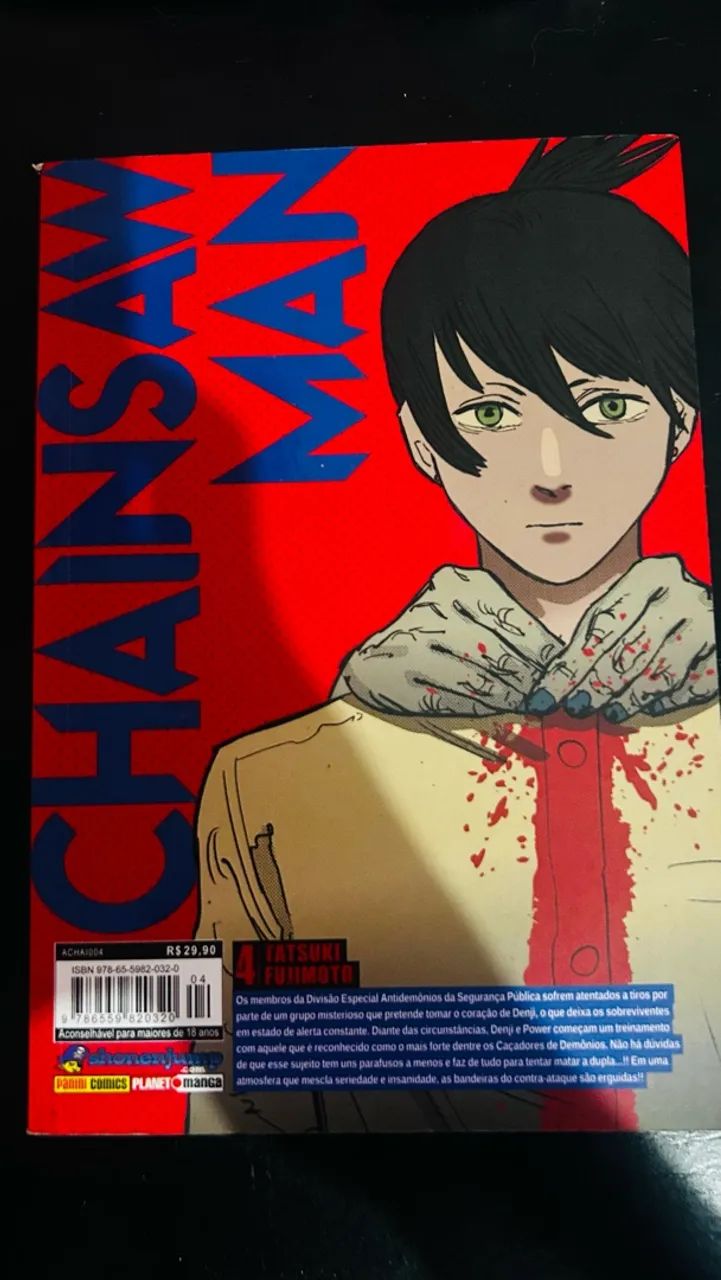 Chainsaw man vol. 4 (usado) - Foto 2