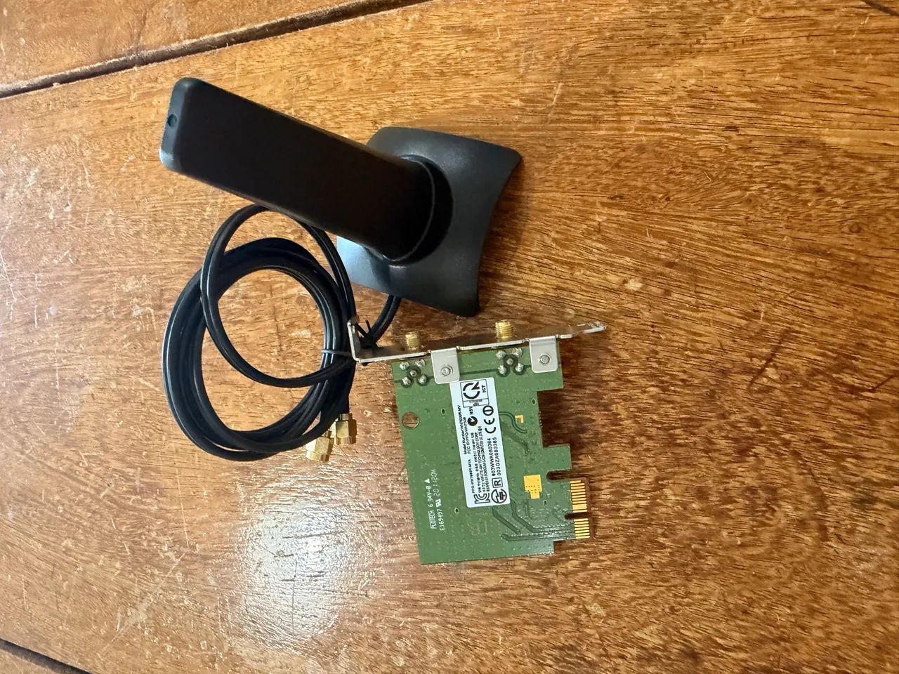 Placa pci-ex Wi-Fi com antena - Foto 2