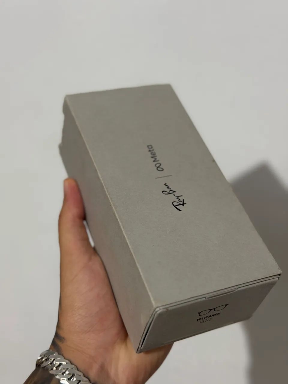 Óculos rayban meta novo lacrado  - Foto 4