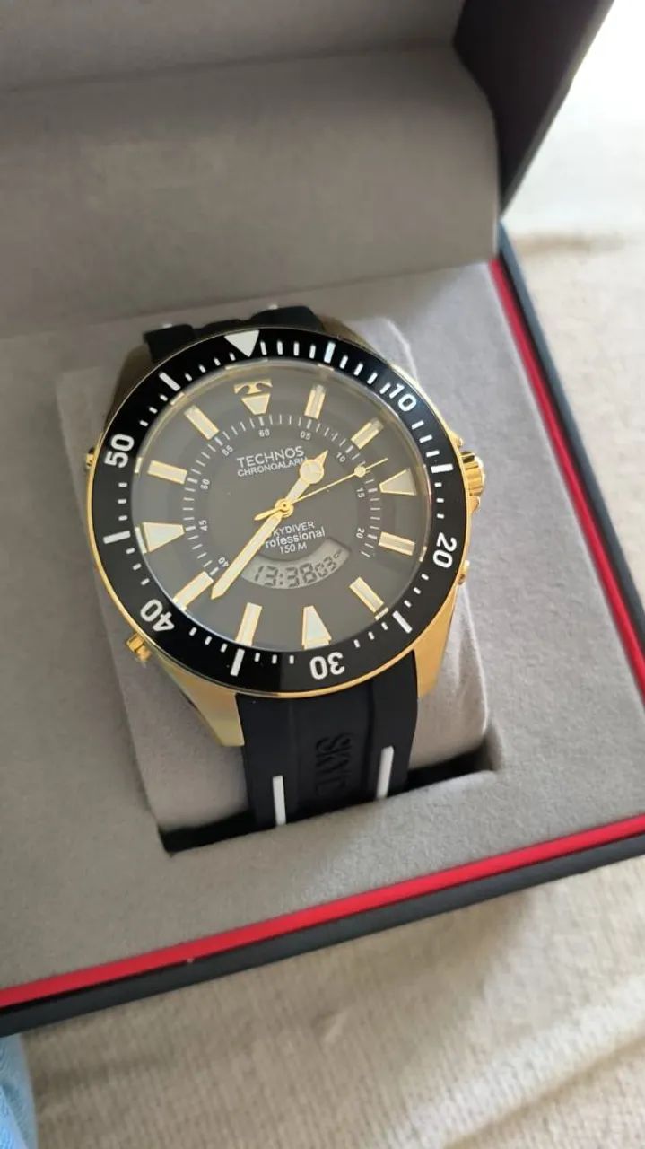 Relógio Masculino Tecnos Skidiver  - Foto 4