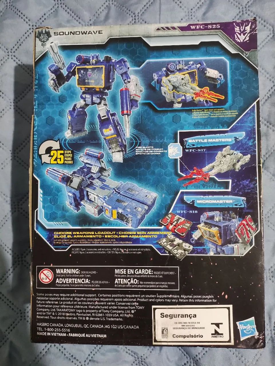Transformers Siege Soundwave Lacrado - Foto 2