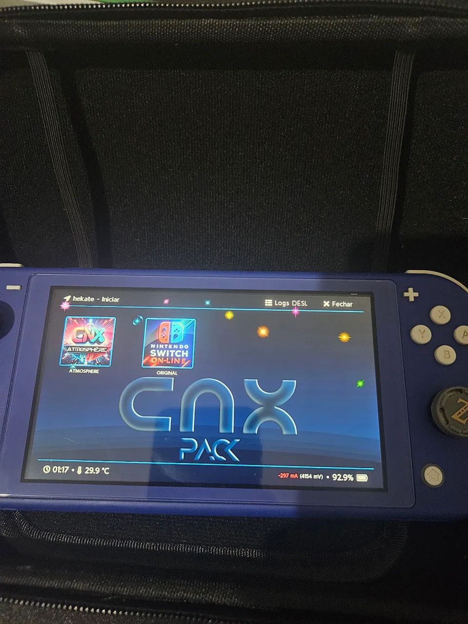 Nintendo switch lite 256GB desbloqueado  - Foto 2