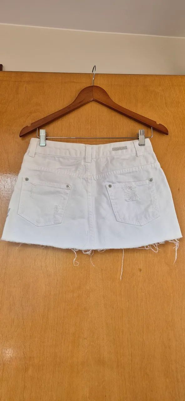 Saia jeans Le Lis Blanc - tamanho 34 - Foto 3