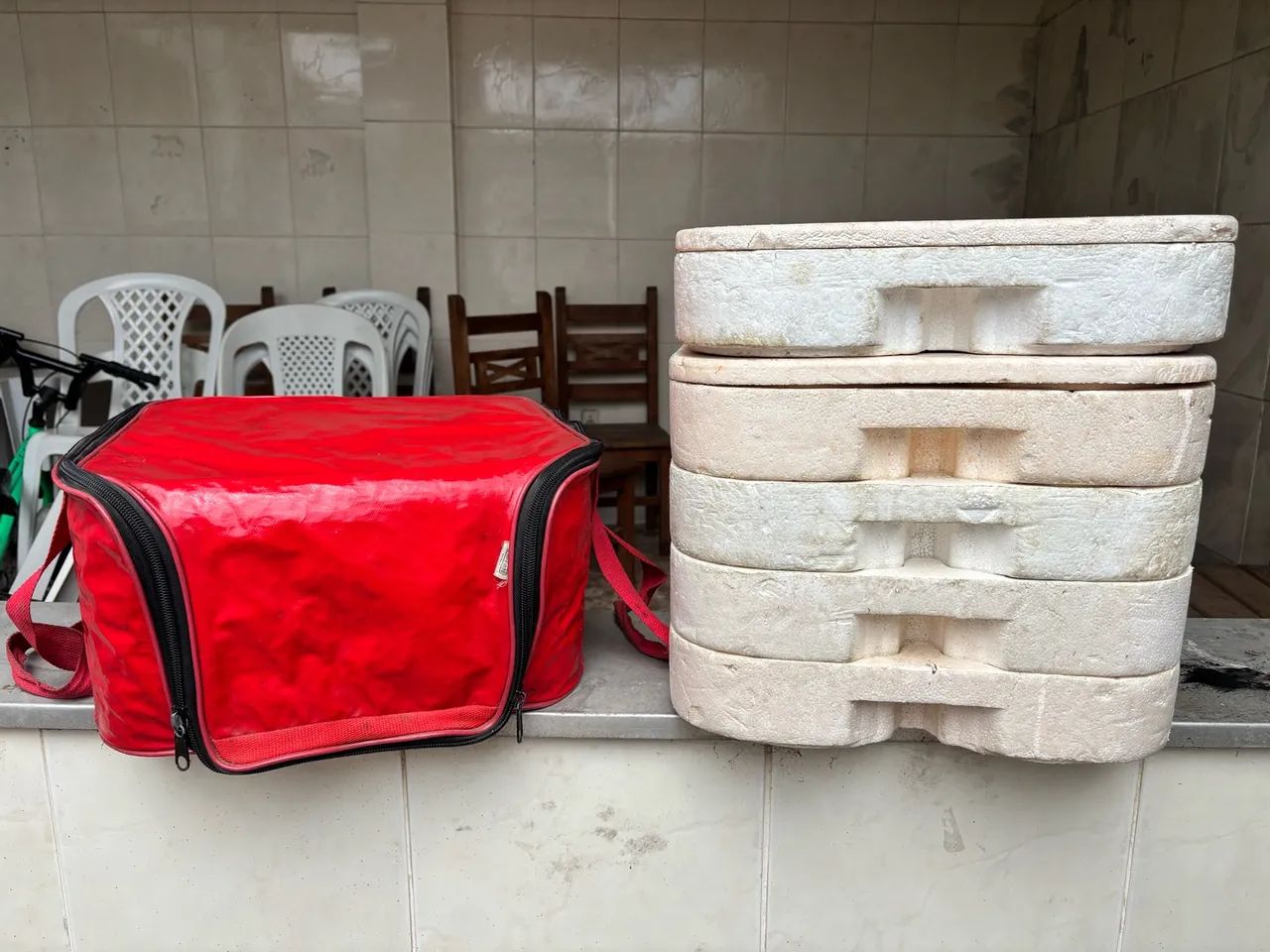 Bag transporte iFood 