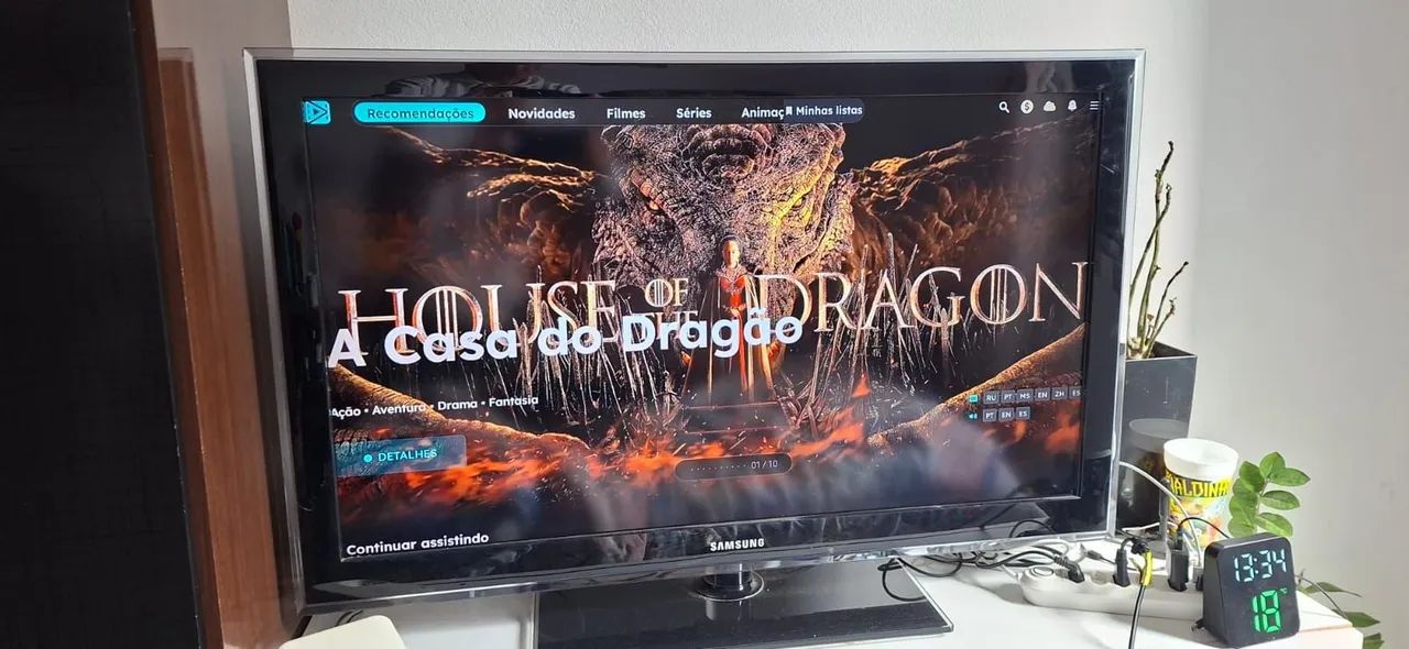 TV SAMSUNG 43 POLEGADAS NÃO É SMART MAS VENDO JUNTO GOOGLE CHROMECAST  - Foto 3