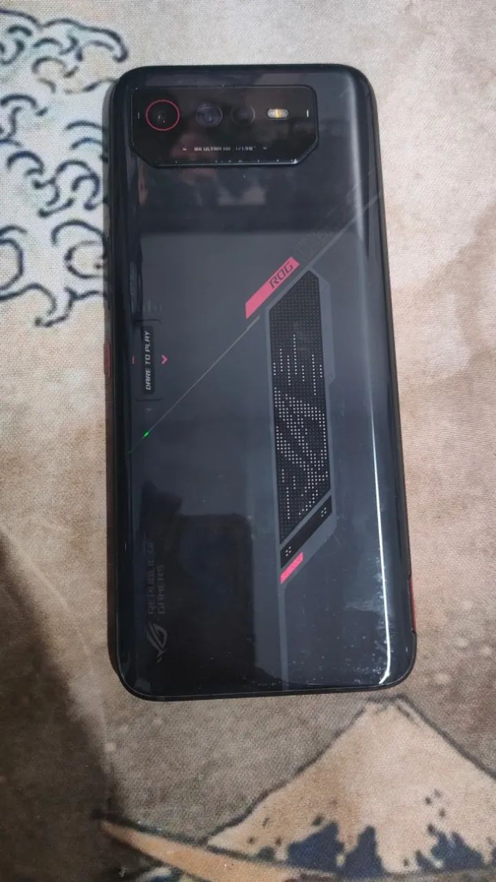 Celular Gamer Asus Rogphone 6 256Gb - Funcionando Com Defeito - Foto 3