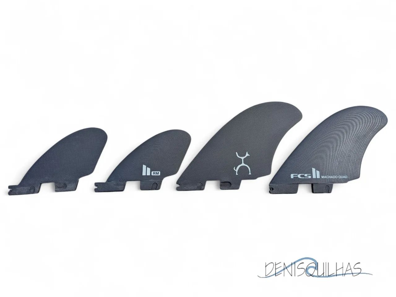 Quilhas FCS II Rob Machado (RM) Seaside Quad - Esportes Aquáticos