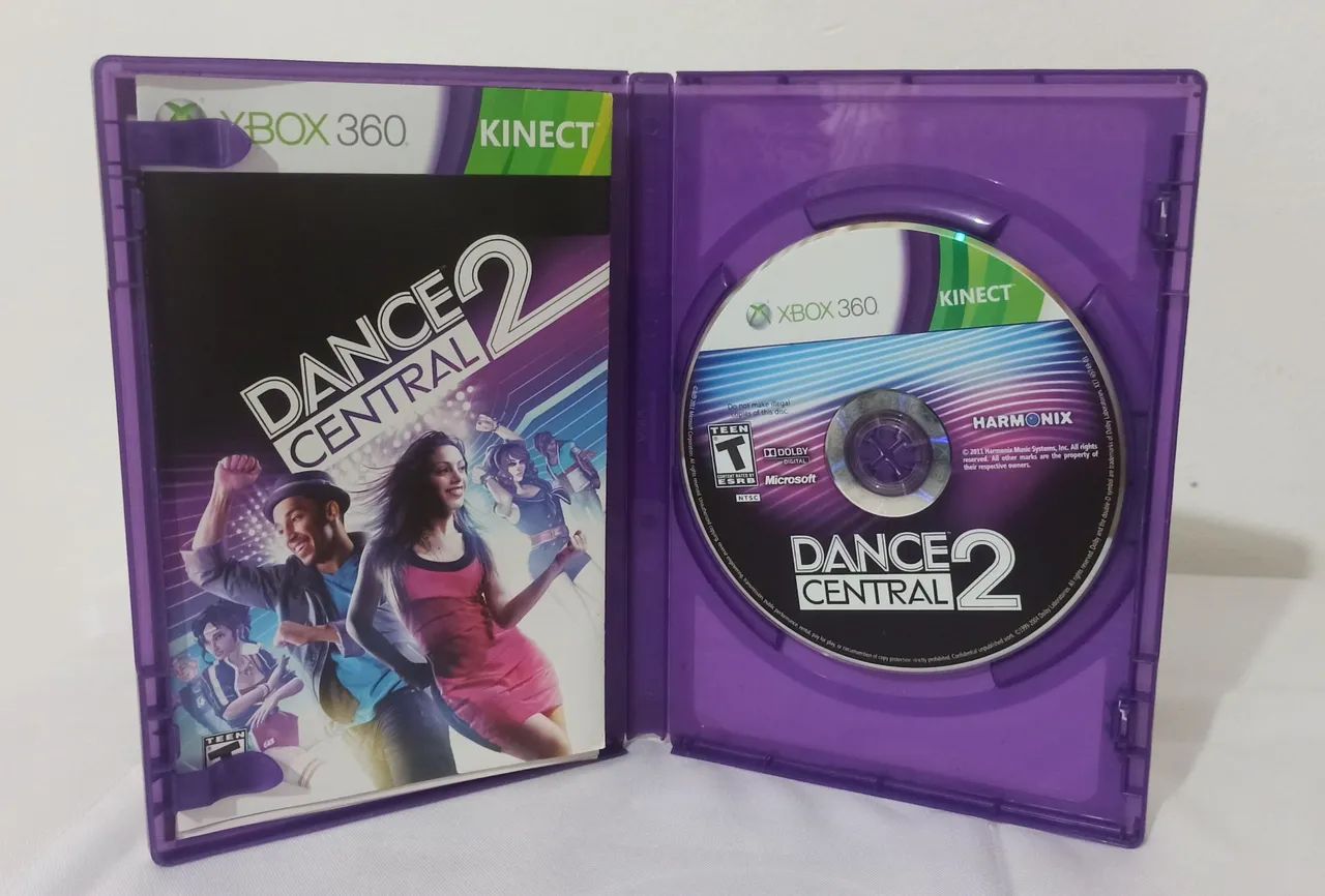 Sensor Kinect Xbox 360 + Jogo Dance central 2 - Foto 5